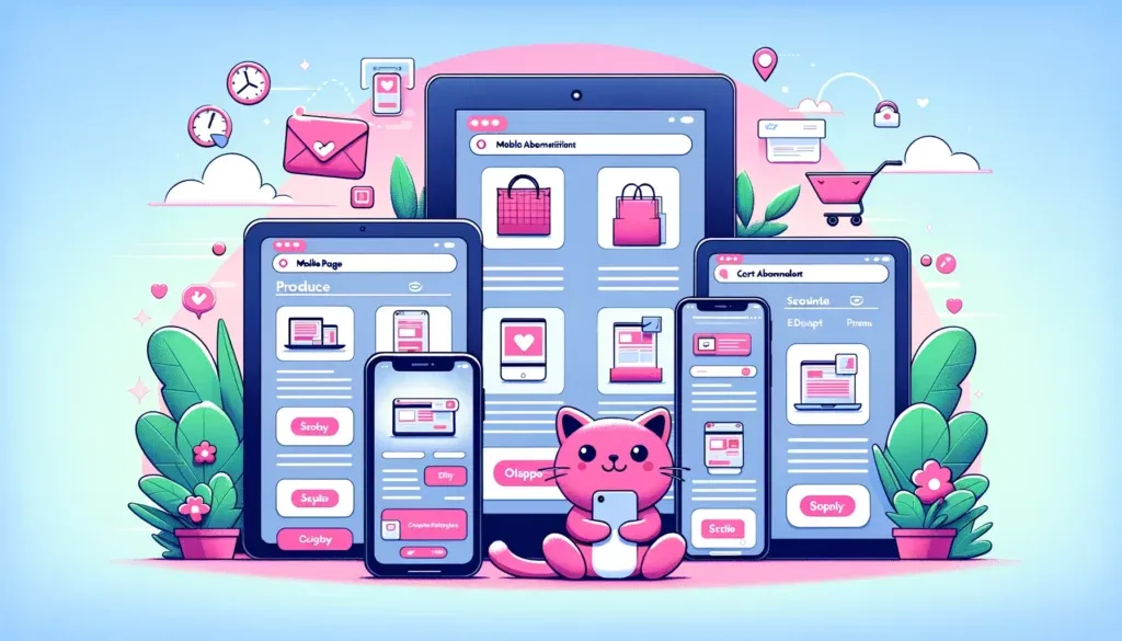 Мобилно оптимизирана продуктова страница с респонсив дизайн